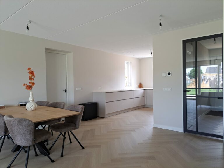 Visgraat pvc Estino spigato beige